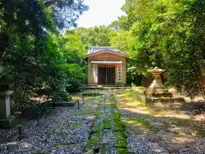 白山社の本殿・本堂