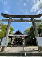 許波多神社(小幡東中鎮座)の鳥居