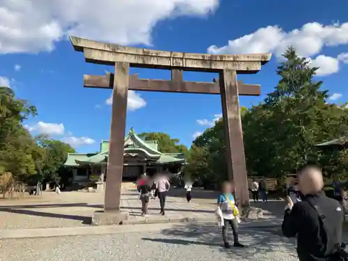 豊國神社の鳥居