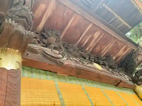 諏訪大社下社秋宮の芸術