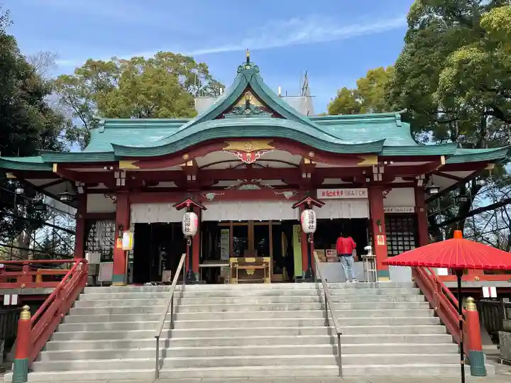 多摩川浅間神社の本殿・本堂