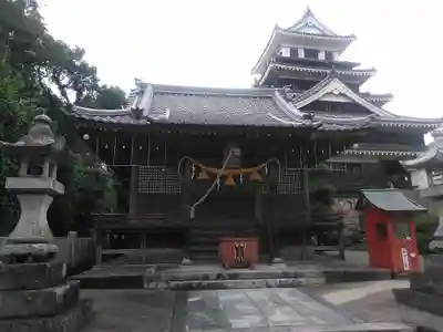 奥平神社の本殿・本堂