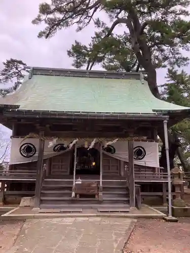 賀露神社の本殿