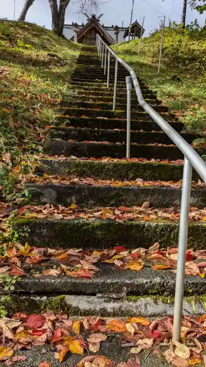 下金山神社の景色