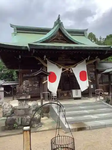 若宮八幡社（力長町）の本殿・本堂