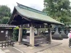 上野東照宮の手水