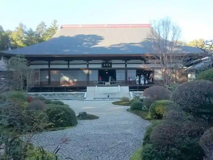 龍潭寺の庭園