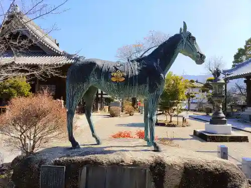 橘寺の狛犬