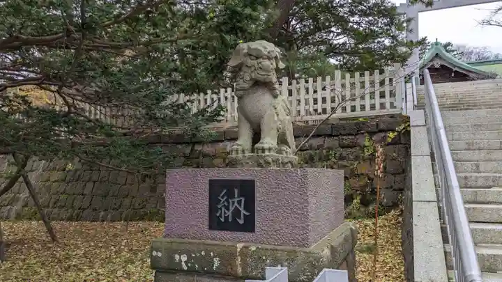 室蘭八幡宮の狛犬