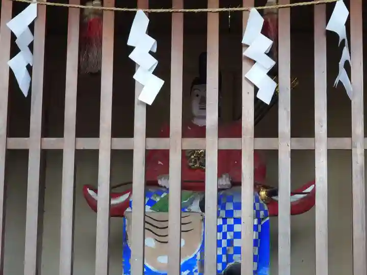 菅田天神社の像