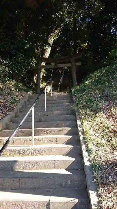 宇迦神社の鳥居