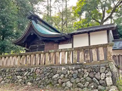 弓削神社の本殿