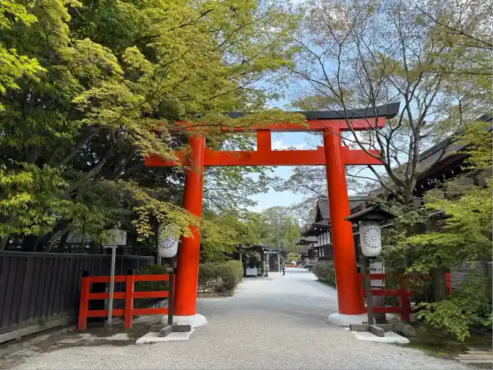 賀茂御祖神社(下鴨神社)の鳥居