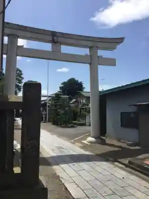 健田須賀神社の鳥居
