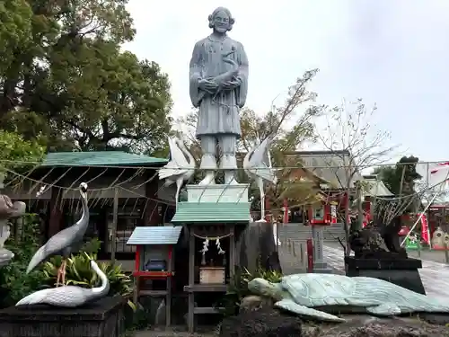 箱崎八幡神社の像