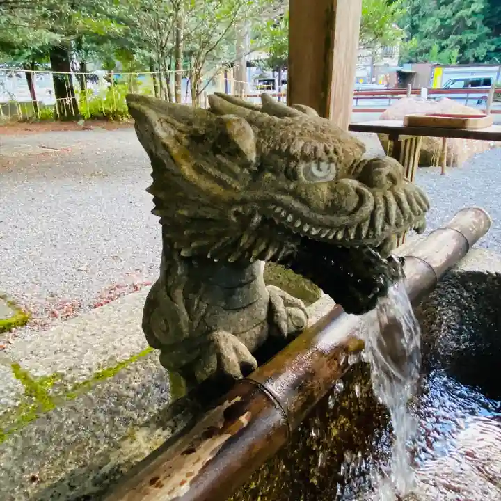 丹生川上神社(下社)の手水舎