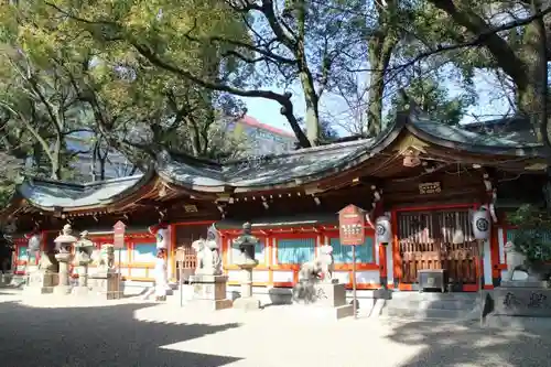 杭全神社の本殿・本堂