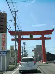 伊豫豆比古命神社の鳥居