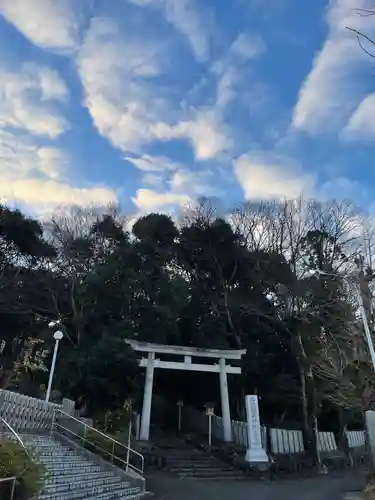 石切劔箭神社上之社の鳥居