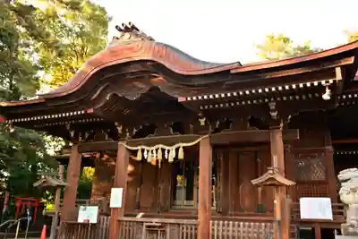 玉川神社の本殿・本堂