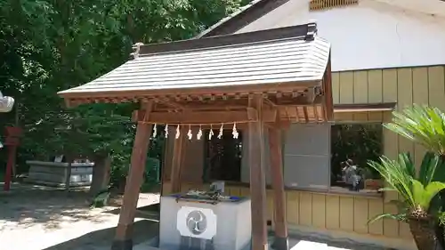 古宮神社の手水