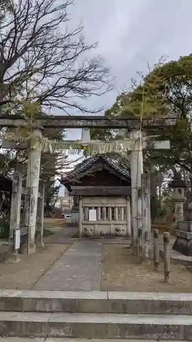 七所神社（伏屋七所神社）の鳥居