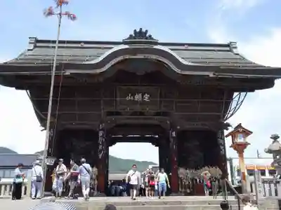 善光寺の山門・神門