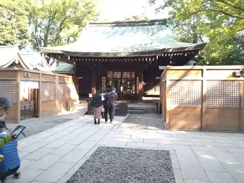 川越氷川神社の本殿