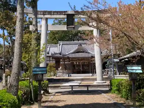 淡河八幡神社の鳥居