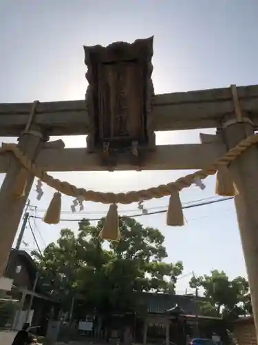 石津太神社の鳥居