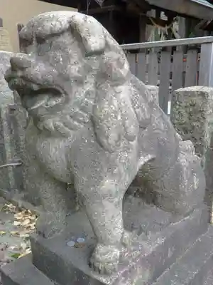 田蓑神社の狛犬