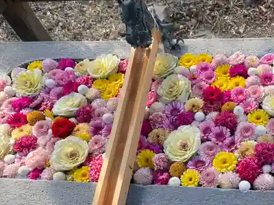 三原八幡宮の手水舎