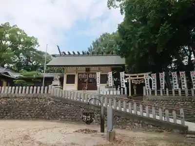 藤井神社（追分藤井神社）の山門・神門