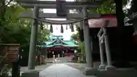 多摩川浅間神社の鳥居