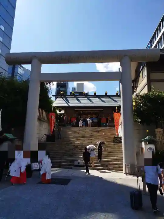 芝大神宮の鳥居