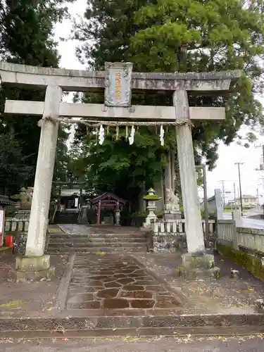 一幣司浅間神社の鳥居