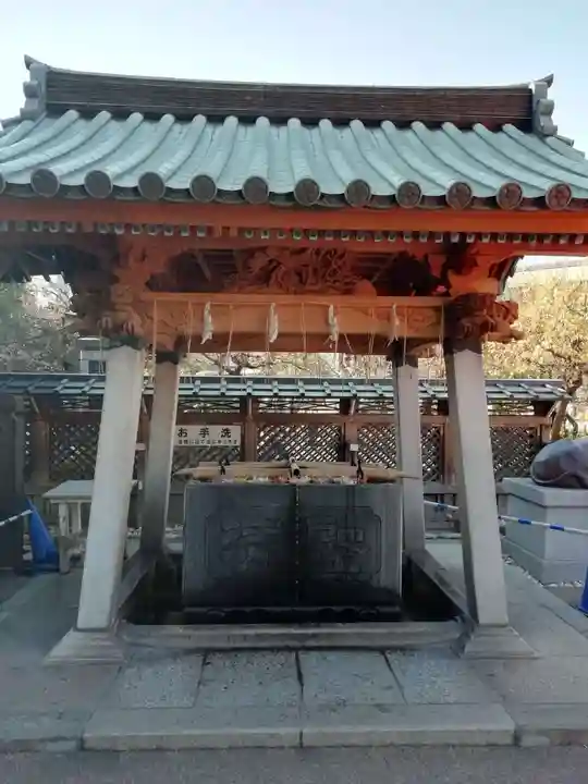 湯島天満宮の手水舎