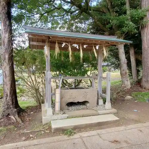 高爪神社の手水舎
