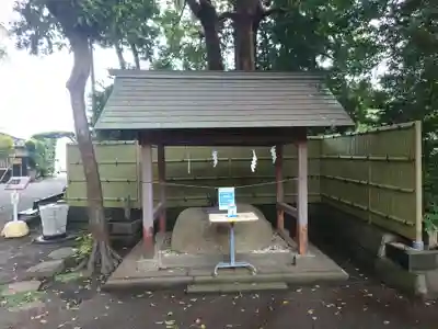 五社神社の手水舎