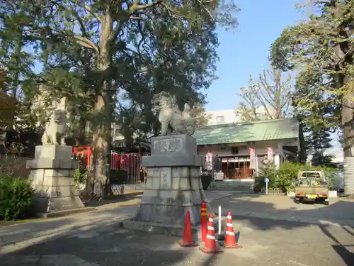 下神明天祖神社の狛犬