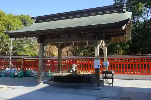 十日恵比須神社の手水舎