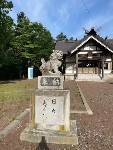 計呂地神社の狛犬