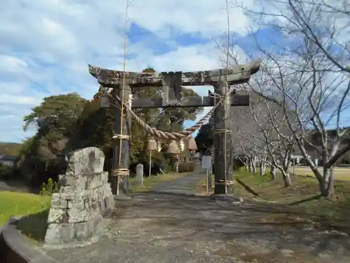 竃門菅原神社の鳥居