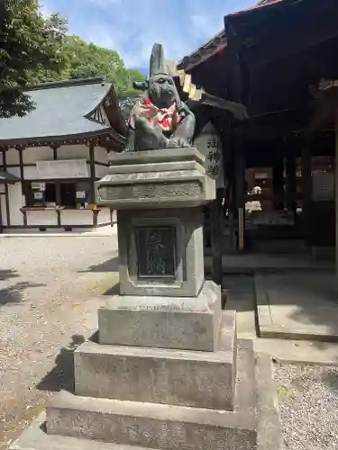 清洲山王宮　日吉神社の狛犬