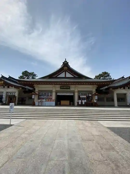 廣島護國神社の本殿・本堂