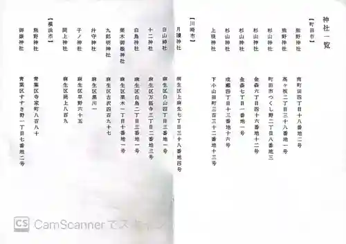 栗木御嶽神社(神奈川県)