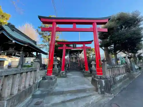 北條稲荷神社の鳥居