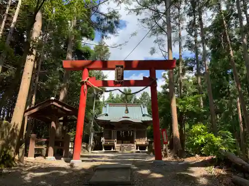 高藏神社の鳥居