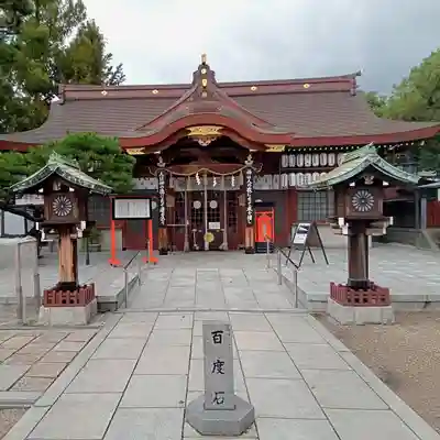 阿部野神社の本殿・本堂