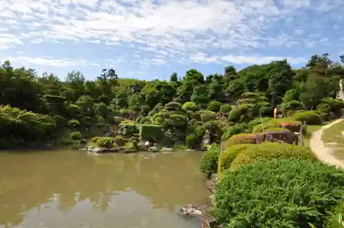 郷照寺の庭園